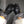SADDLE GLOVES IN BLACK LAMBSKIN MIX MONO JACQUARD FABRIC 149747