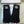 GLOVES IN BLACK CASHMERE WITH WHITE LOGO 405907