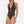 Fendi Reversible Swimsuit Black Brown Cotton 180520