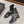 CC MARY JANE SHOES THREE STRAPS BLACK LAMBSKIN WITH GOLD HARDWARE