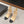 CC LOW CUT BOOTS IN SEPIA BEIGE STRETCH LAMBSKIN AND GROSGRAIN WITH PEARL CHAIN