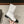 CC Short Boot Silver Metalic Lambskin Black Patent Calfskin