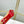 Cl Kate Pump Beige Red Patent Calfskin