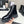 CC Combat Boots In Glossy Black Quilted Lambskin  944580