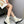 CC 26s Combat Sock Boots White Calfskin Ribbed Knit 924506