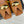 Alaia Slipper With Gold Hardware Brown Calfskin 293202