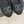 CC 25P Hollow Double C Ballet Flats 15mm Black Raffia 265643