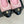 Chanel 25 Ballet Flat Pink Black Woven Lambskin 473054
