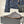 Alaia 25WF slippers belt buckle charcoal grey suede wool 472230