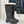 LV Squad High Boot Black Cowhide White Shearing 572463