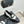 CC 25s Double C Buckle Loafers Black White Calfskin 557705