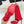 CL 26s Cassia Annmac Pumps 10cm Red Mesh Satin 991528