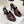 YSL 26WF Le Slingback 10.5cm Burgundy Leather 642956