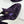 YSL 26WF Le Slingback 10.5cm Purple Velvet 642957