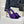 YSL Opyum Sandal 85 Purple Silk Leather 642937