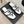CC 26s Thong Sandal Black White Lambskin Patent Leather 917803