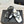 CC 26s Thong Sandal Black White Lambskin Patent Leather 917803