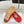 MM6 26s Tabi Mary Jane Ballerina Flats Red Leather 991569