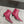 Miu short boots 40mm deep magenta or berry cowhide 417983