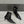 Miu short boots 40mm black patent leather 417985