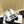 cc espadrilles white black quilted caflskin