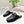 LW 26s Flat Mules In Black Calfskin And Suede