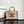 SMALL CABAS THAIS 25.5 BEIGE CANVAS TRIOMPHE CALFSKIN