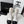 CC 26s Ankle Boot Black White Leather Wool