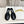 The Row Semi Slippers Black Sheepskin 827477