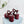PRA 26SS Platform Sandals 75 Burgundy Suede Sheepskin 592388