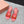 Miu 26s Heeled Sandals 8.5cm Light Red Snakeskin Texture 680493