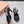Miu 26s Heeled Sandals 8.5cm Black Snakeskin Texture 680496
