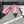 CC 26s Ballet Flat Black Pink Leather 681963