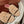Summer Charms Sandals in Mocha Suede Maroon Lambskin