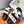 HM Chypre Sandal White Pattern Cowhide 205494