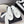 CC 25SS Thong Sandals Double C Rhinestone White Sheepskin 352434