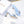 CD 26s D-Idole Mules 8.5cm Light Blue Jacquard Calfskin 961311