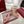 GC Horsebit Slide Pink Canvas Cowhide 292407