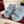 GC Wedge With Horsebit Sandal Light Blue Canvas 292421