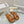 Loew Petal Buckle Slide Tan Brown Leather 881319