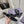 PRA PATENT LEATHER THONG SLIPPER BLACK