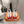 HM Lift Slip-On Sneaker White Red Dark Blue Fabric Suede 608252