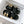 CC 25 Dad Sandals Black Fabric Leather 300167