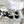 CC 25 Dad Sandals White Fabric Leather 300170