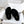 CC 25s Slippers 50mm Black Wool 433606