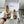 CC 26s Coco Beach Ballet Flats Beige Quited Lambskin 741191