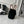 CC 26 Pouch Large 32 Black Tortoiseshell Suede 286192