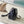 SUNSET VIBE 27 IN BLACK LAMBSKIN AND MONOGRAM CANVAS SILVER BUCKLE