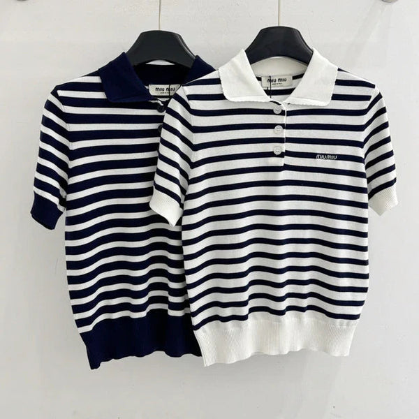 Miu 2026 Polo Shirt Tencel 647891