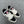 LV TRAINER WHITE MIX BLACK MONOGRAM CALFSKIN
